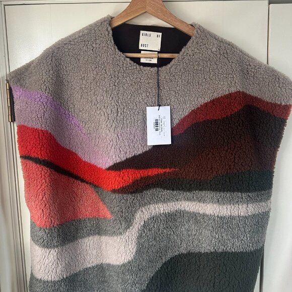 NWT - Pillow Top - Cozy Oversized Sweater/Vest - Picture 2 of 6